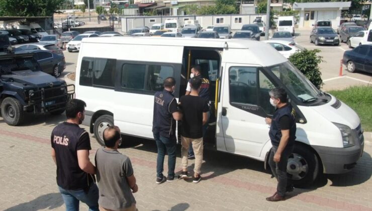 ‘Temizleme 2’ operasyonu zanlıları adliyeye sevk edildi