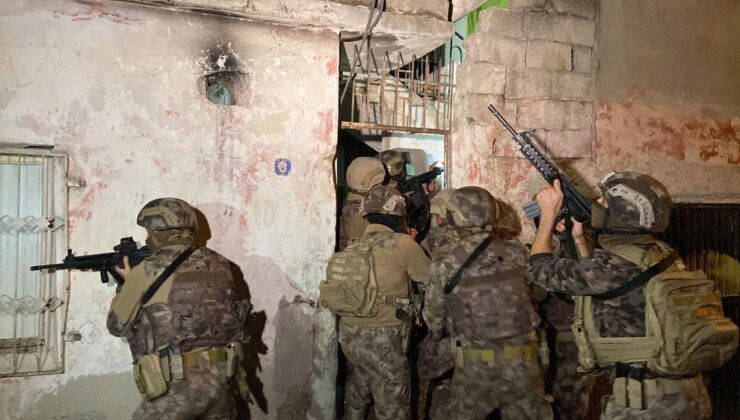 Mersin’de YPG’ye gece operasyonu