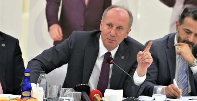 Muharrem İnce: “CHP’de demokrasi olsaydı ben partiden ayrılmazdım”