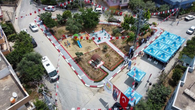 Tarsus Belediyesi 27 futbol sahası büyüklüğünde yeşil alan kazandırdı