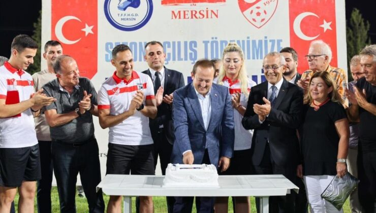 Mersin’de 2023-2024 futbol hakemlerinin sezon açılışı yapıldı