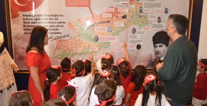 Minikler Kuvayi Milliye Karargahı Müzesine ziyarette bulundu