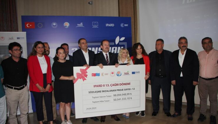 Vali Pehlivan: “Mersin’de TKDK projelerine 3.6 milyar lira destek sağlandı”